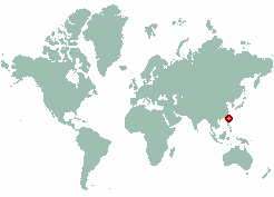 Baishabi in world map