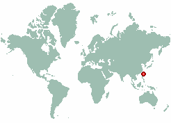 Airport Lan Yu in world map